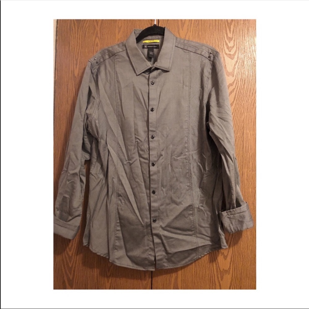 INC international concepts button down shirt